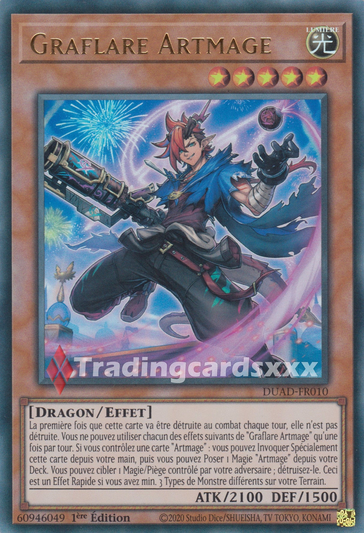 Yu-Gi-Oh! Graflare Artmage : UR DUAD-FR010