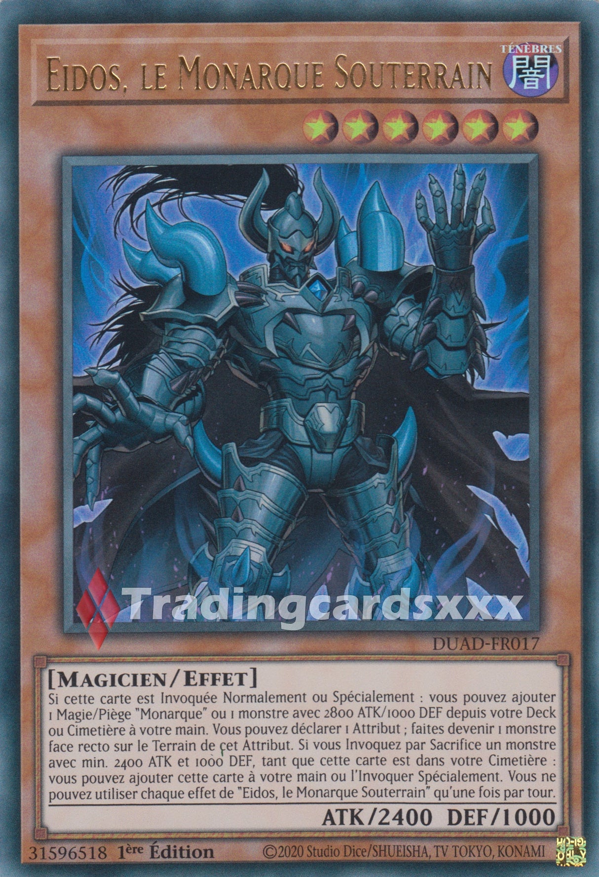 Yu-Gi-Oh! Eidos, le Monarque Souterrain : UR DUAD-FR017