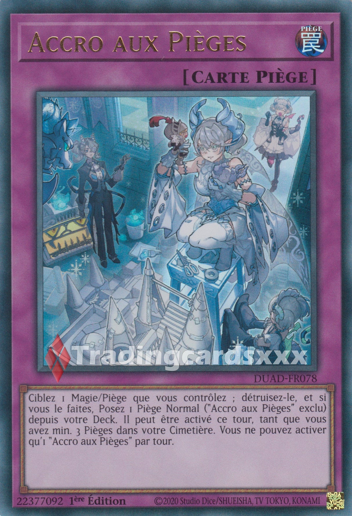 Yu-Gi-Oh! Accro aux Pièges : UR DUAD-FR078