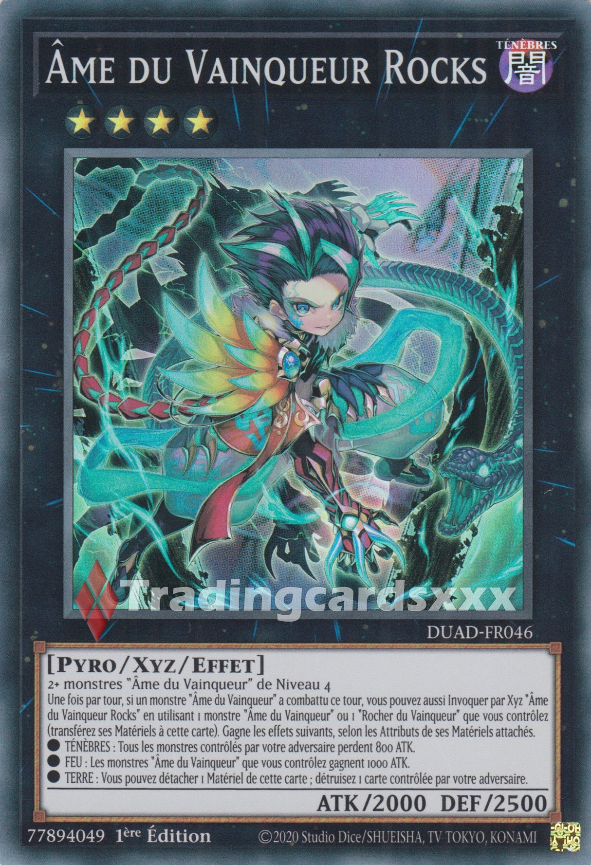 Yu-Gi-Oh! Âme du Vainqueur Rocks : SR DUAD-FR046