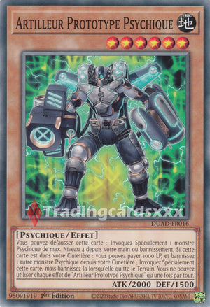 Yu-Gi-Oh! Artilleur Prototype Psychique : C DUAD-FR016
