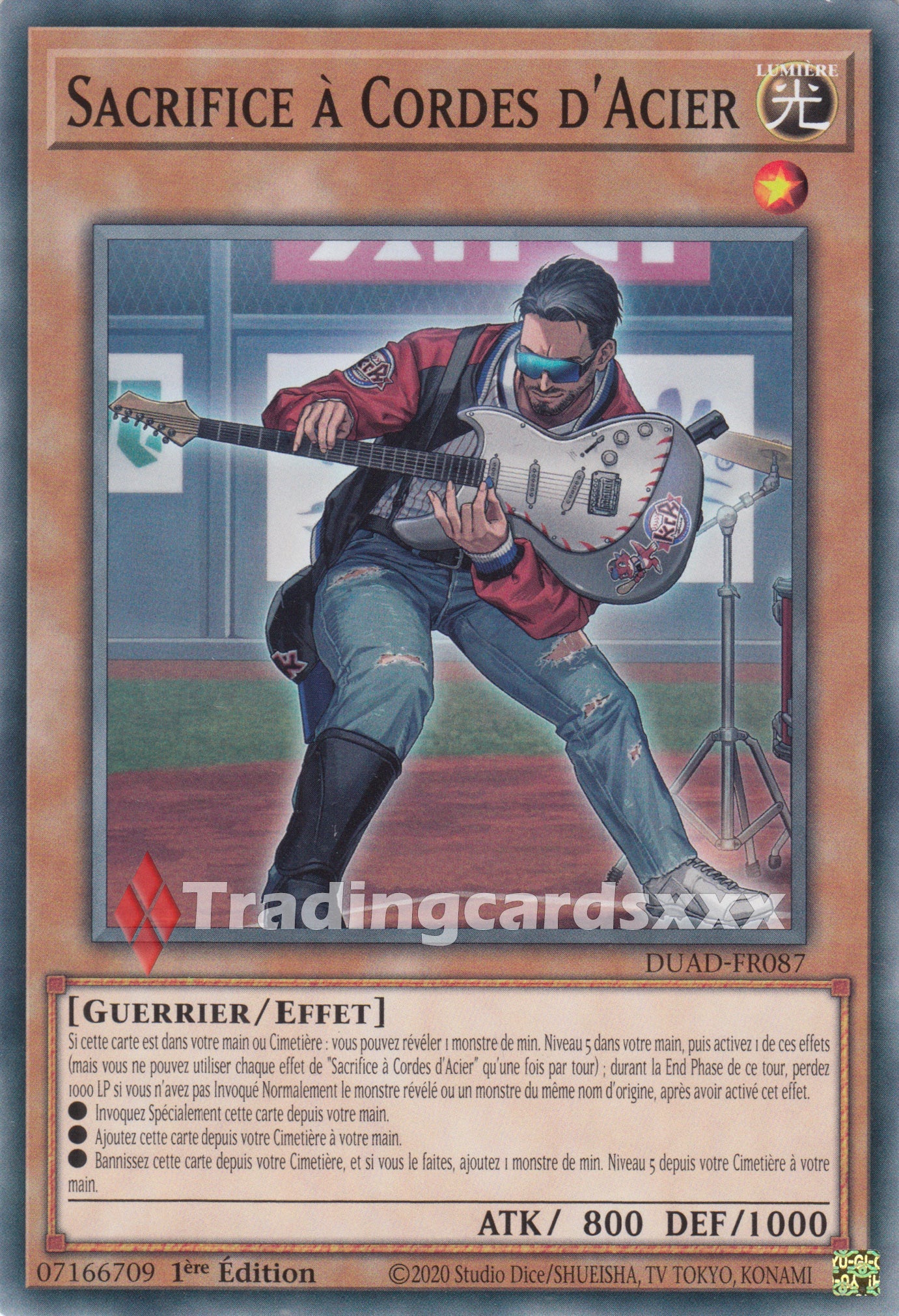 Yu-Gi-Oh! Sacrifice Cordes d'Acier : C DUAD-FR087 Tradingcardsxxx Yu-Gi-Oh! Sacrifice Cordes d'Acier : C DUAD-FR087 Tradingcardsxxx