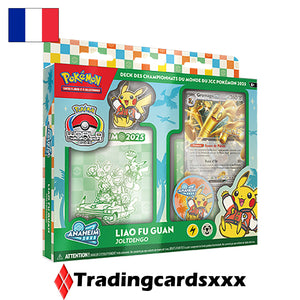 Pokémon - Lot de 4 Decks des Championnats du Monde : Anaheim 2025