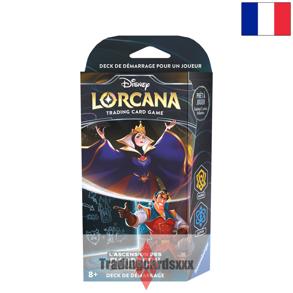 Disney Lorcana TCG - Deck de Démarrage L'Ascension des Floodborn : La Reine et Gaston