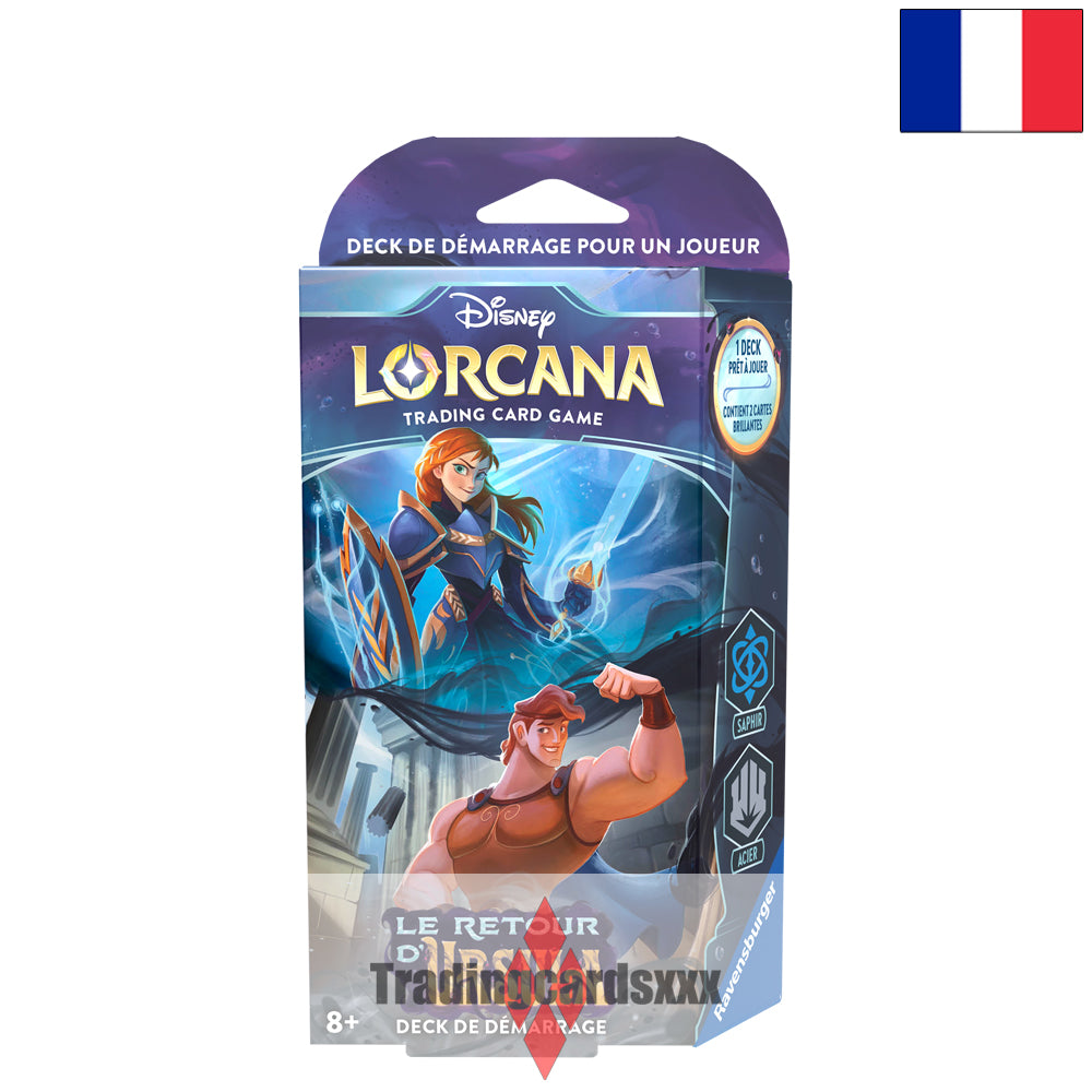 Disney Lorcana TCG - Deck de Démarrage Le Retour d'Ursula : Anna et Hercule