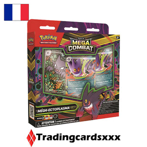 Pokémon - Lot de 2 Decks Méga Combat : Ectoplasma et Diancie