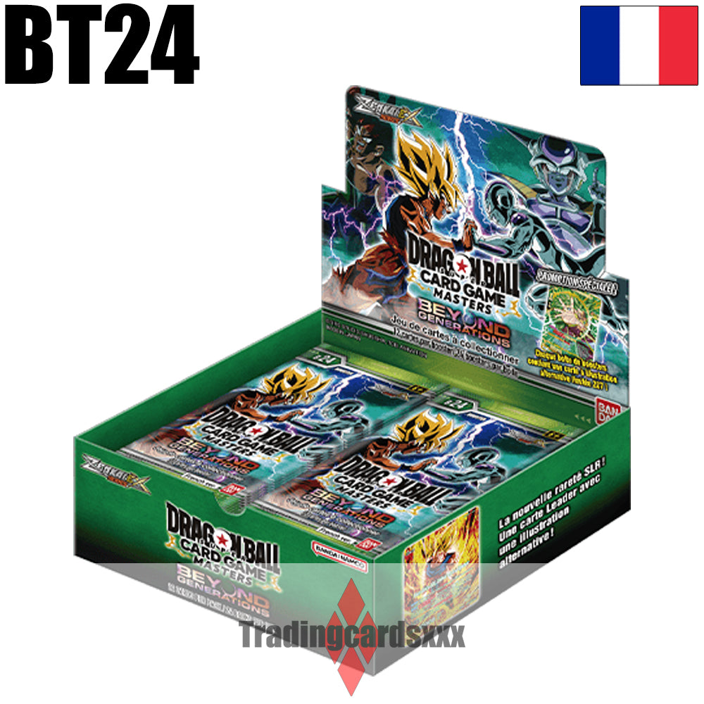 Dragon Ball Super - Display / Boite de 24 boosters B24 : Beyond Generations