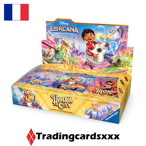 Disney Lorcana TCG - Display 24 boosters Chapitre 14 : Hyperia City
