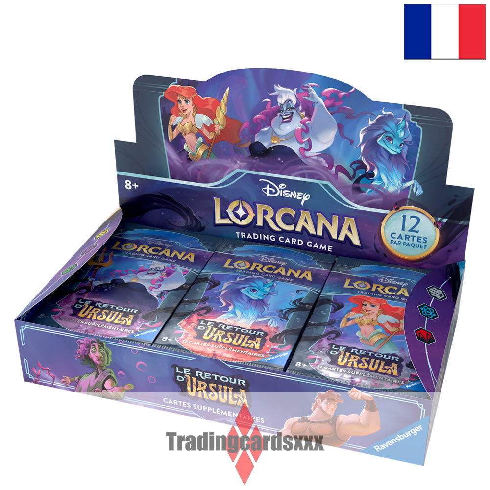 Disney Lorcana TCG - Display / Boite de 24 boosters : Le Retour d'Ursula