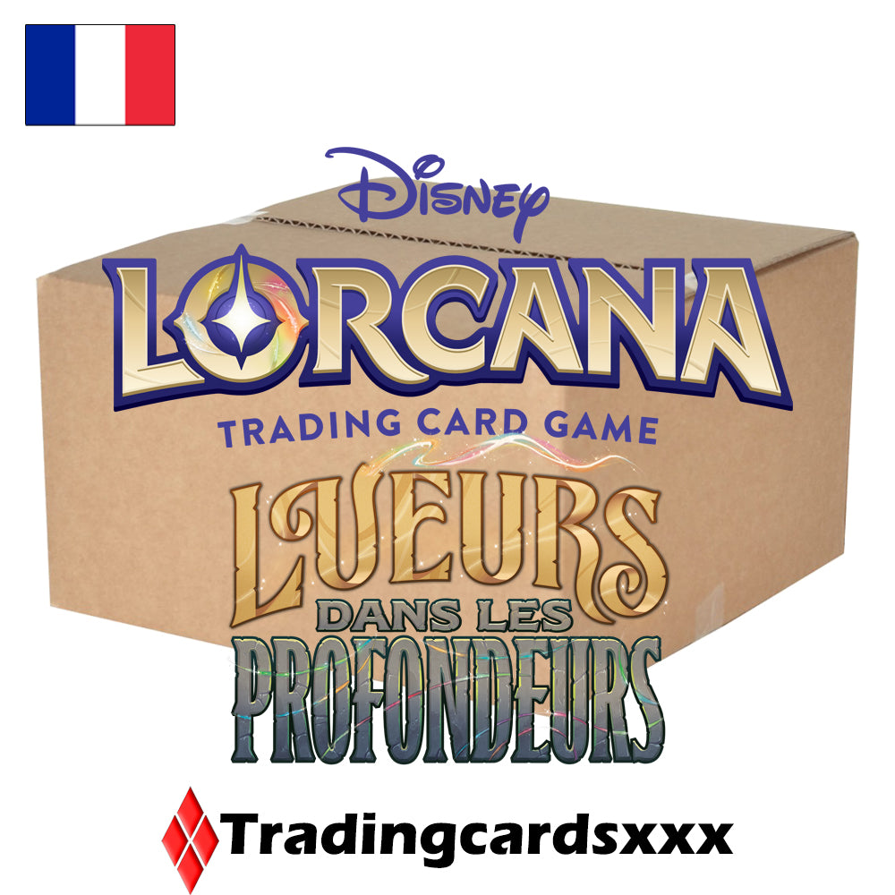 Disney Lorcana TCG - Carton de 4 displays Chapitre 10 : Lueurs dans les Profondeurs