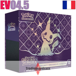 Pokémon - Coffret Dresseur d'Élite EV04.5 Destinées de Paldea : Mimiqui chromatique