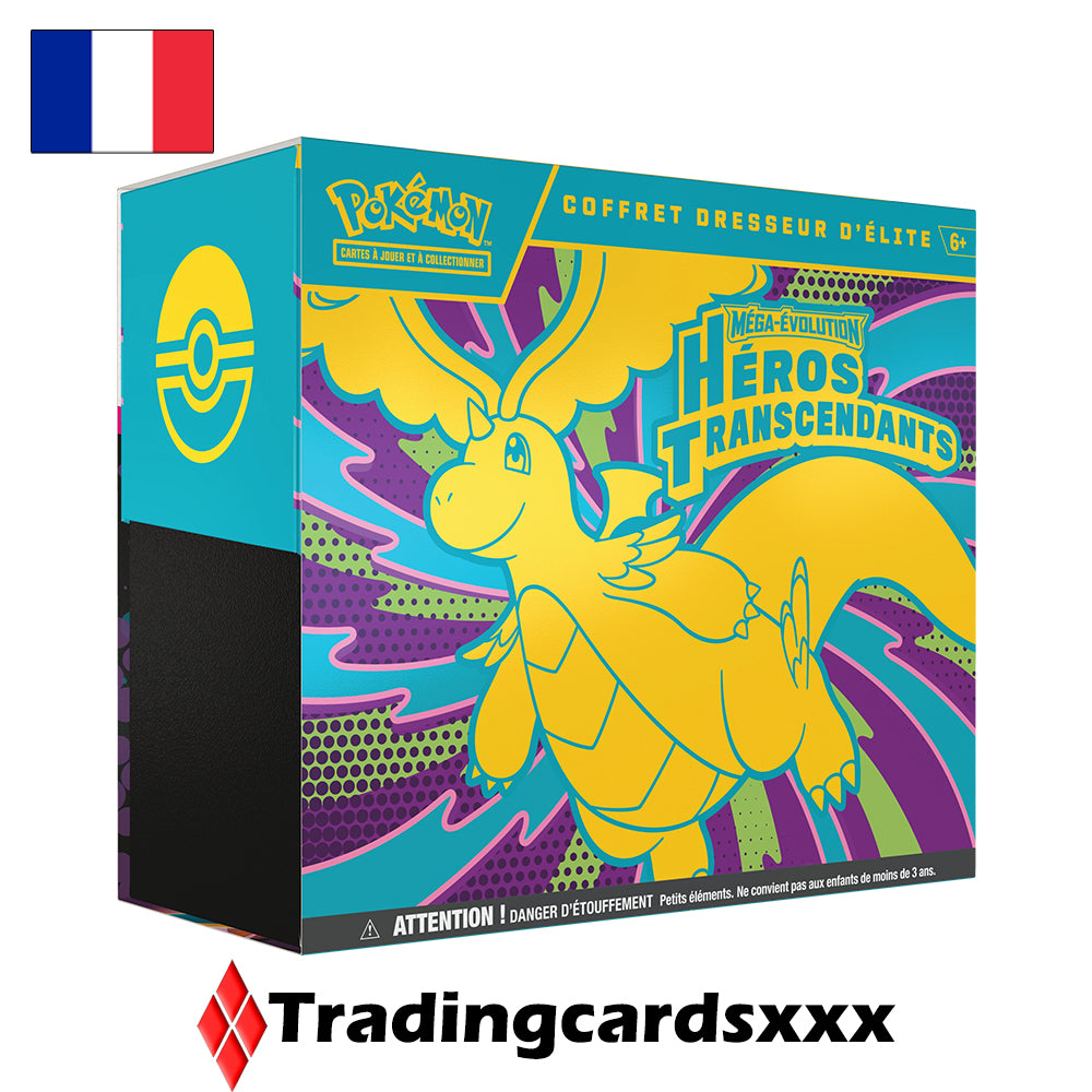 Pokémon - Coffret Dresseur d'Élite ME02.5 Héros Transcendants : Méga Dracolosse ex