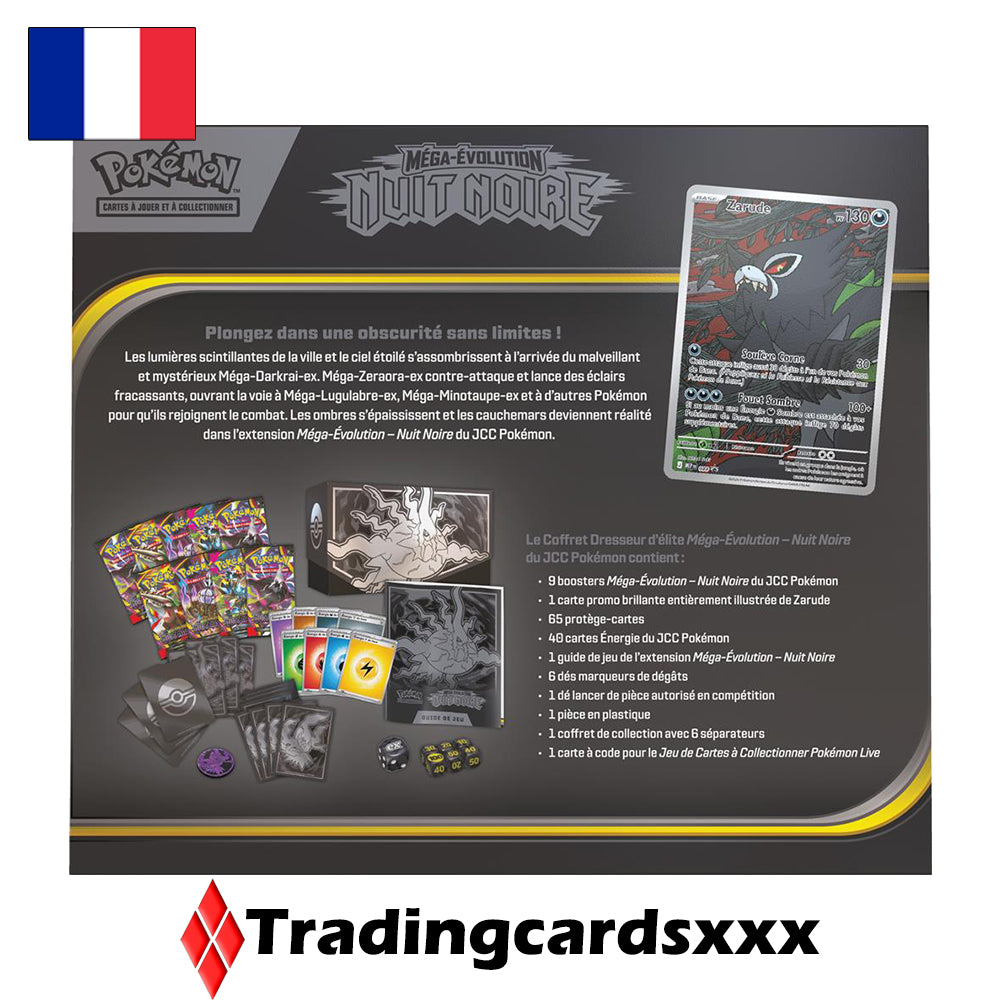 Pokémon - Coffret Dresseur d'Élite ME05 Nuit Noire : Méga Darkrai