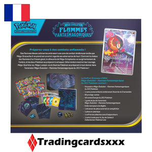 Pokémon - Coffret Dresseur d'Élite ME02 Flammes Fantasmagoriques : Méga-Dracaufeu X