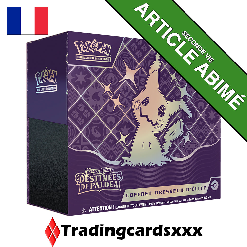 [SV] Pokémon - Coffret Dresseur d'Élite EV04.5 Destinées de Paldea : Mimiqui