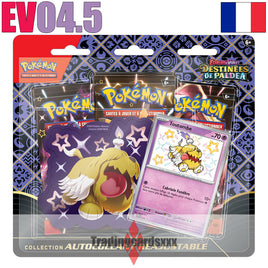 Pokémon - Collection Autocollant Réajustable EV04.5 Destinées de Paldea : Toutombe chromatique