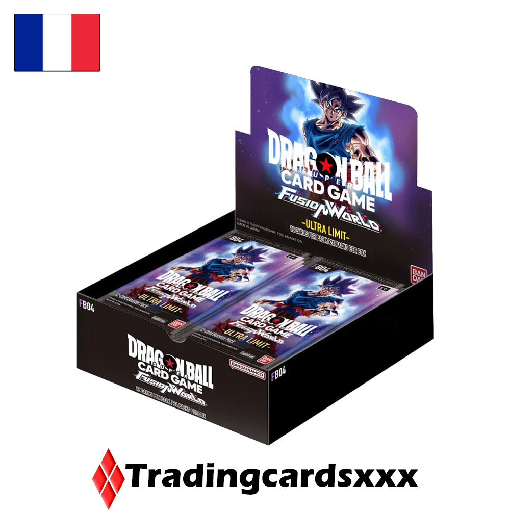 Dragon Ball Super Fusion World - Carton de 12 displays / boites de 24 boosters FB04 : Ultra Limit