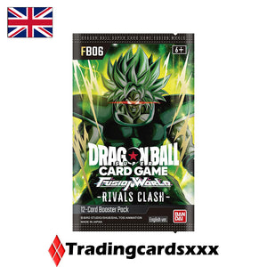 Dragon Ball Super Fusion World - Display / boite de 24 boosters FB06 : Rivals Clash - VERSION ANGLAISE