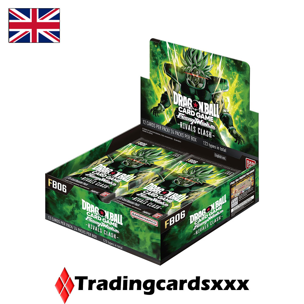Dragon Ball Super Fusion World - Display / boite de 24 boosters FB06 : Rivals Clash - VERSION ANGLAISE