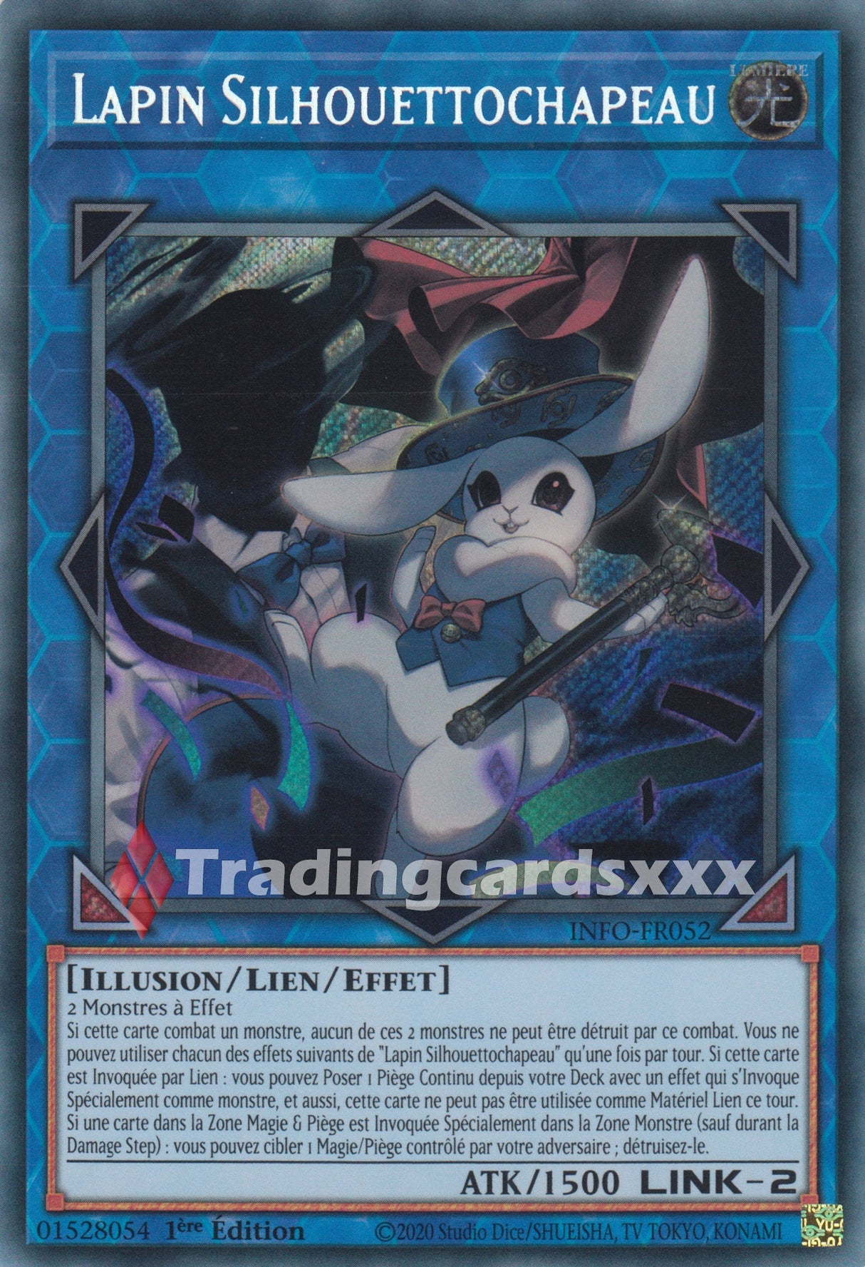 Yu-Gi-Oh! Lapin Silhouettochapeau : SE INFO-FR052