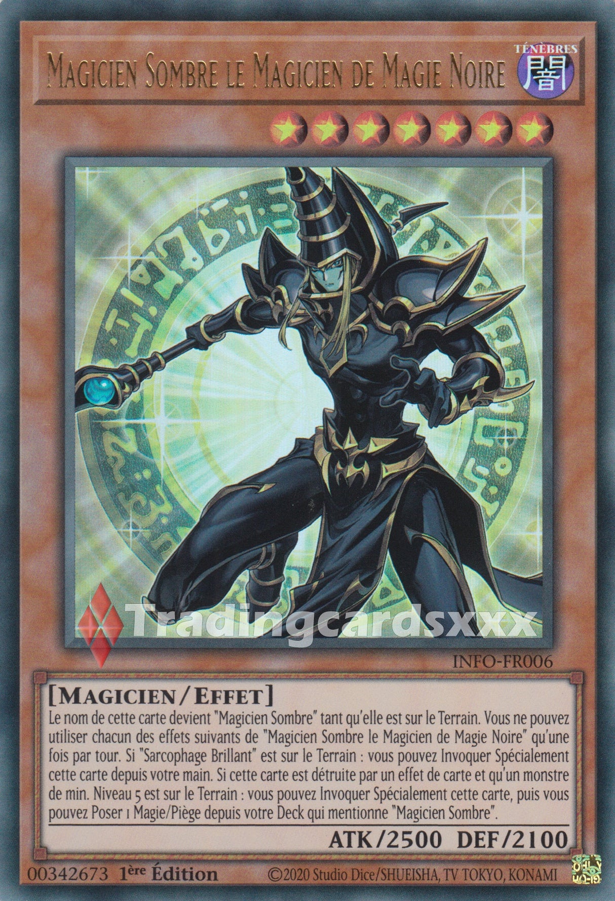 Yu-Gi-Oh! Magicien Sombre le Magicien de Magie Noire : UR INFO-FR006