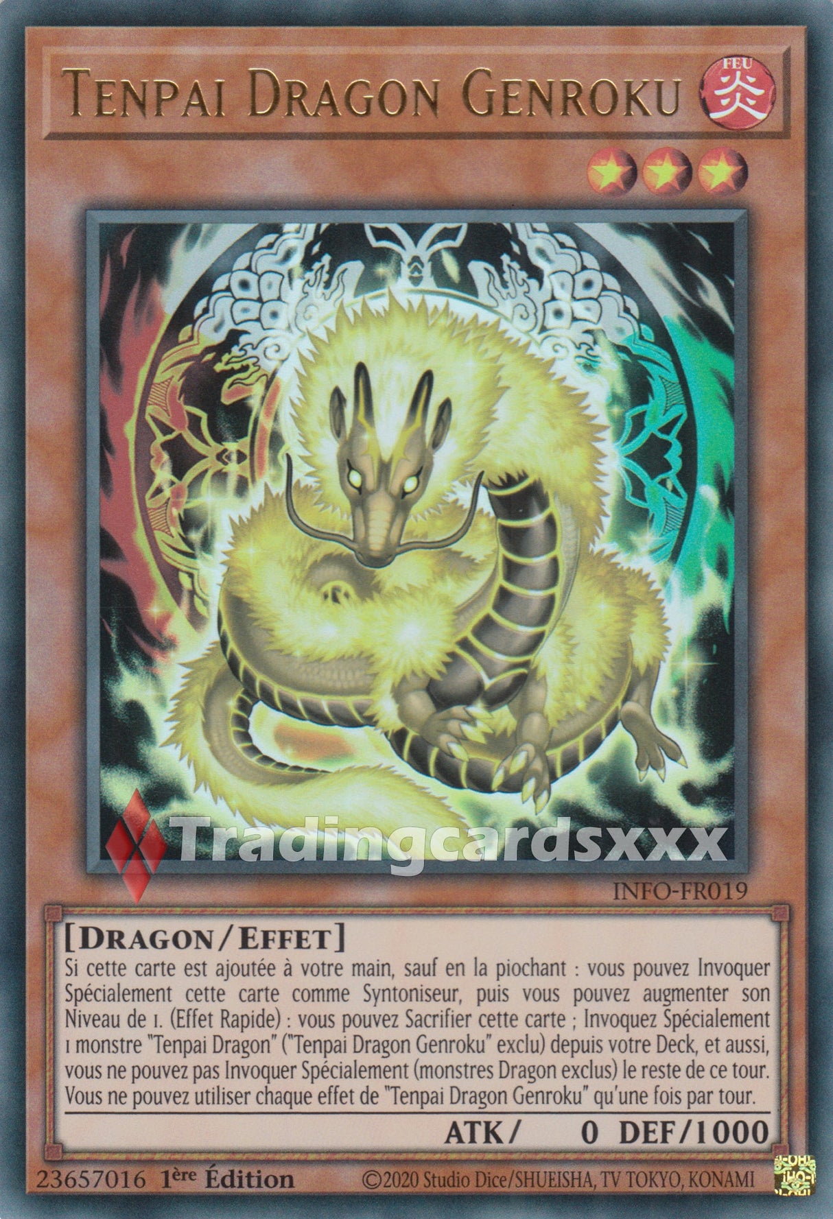 Yu-Gi-Oh! Tenpai Dragon Genroku : UR INFO-FR019