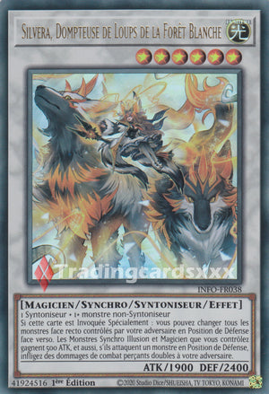 Yu-Gi-Oh! Silvera, Dompteuse de Loups de la Forêt Blanche : UR INFO-FR038