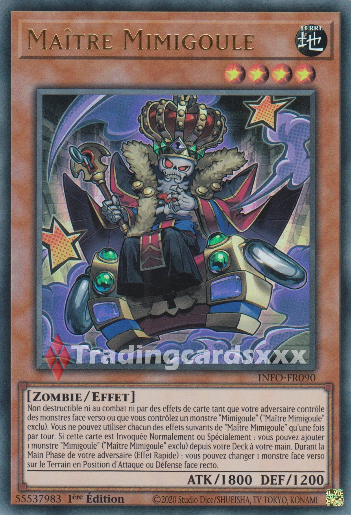 Yu-Gi-Oh! Maître Mimigoule : UR INFO-FR090