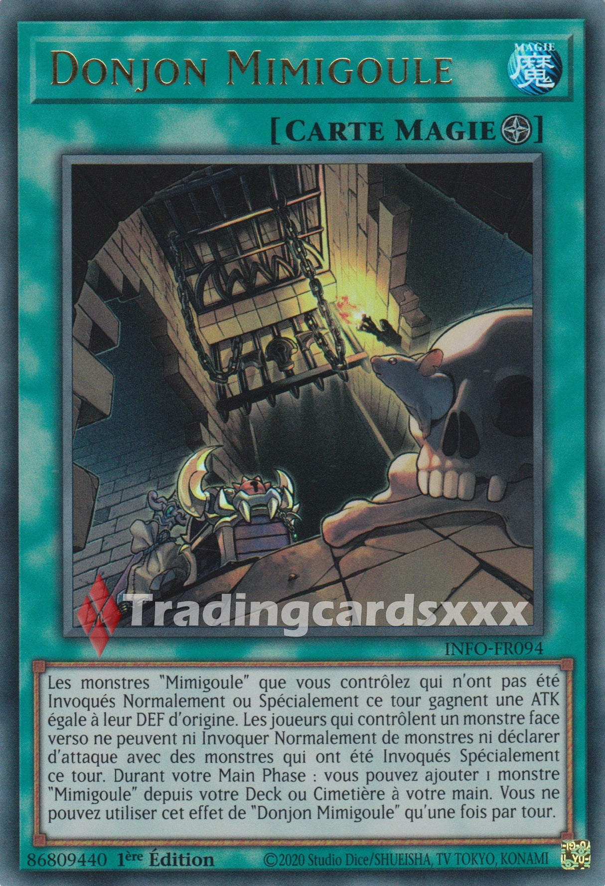 Yu-Gi-Oh! Donjon Mimigoule : UR INFO-FR094