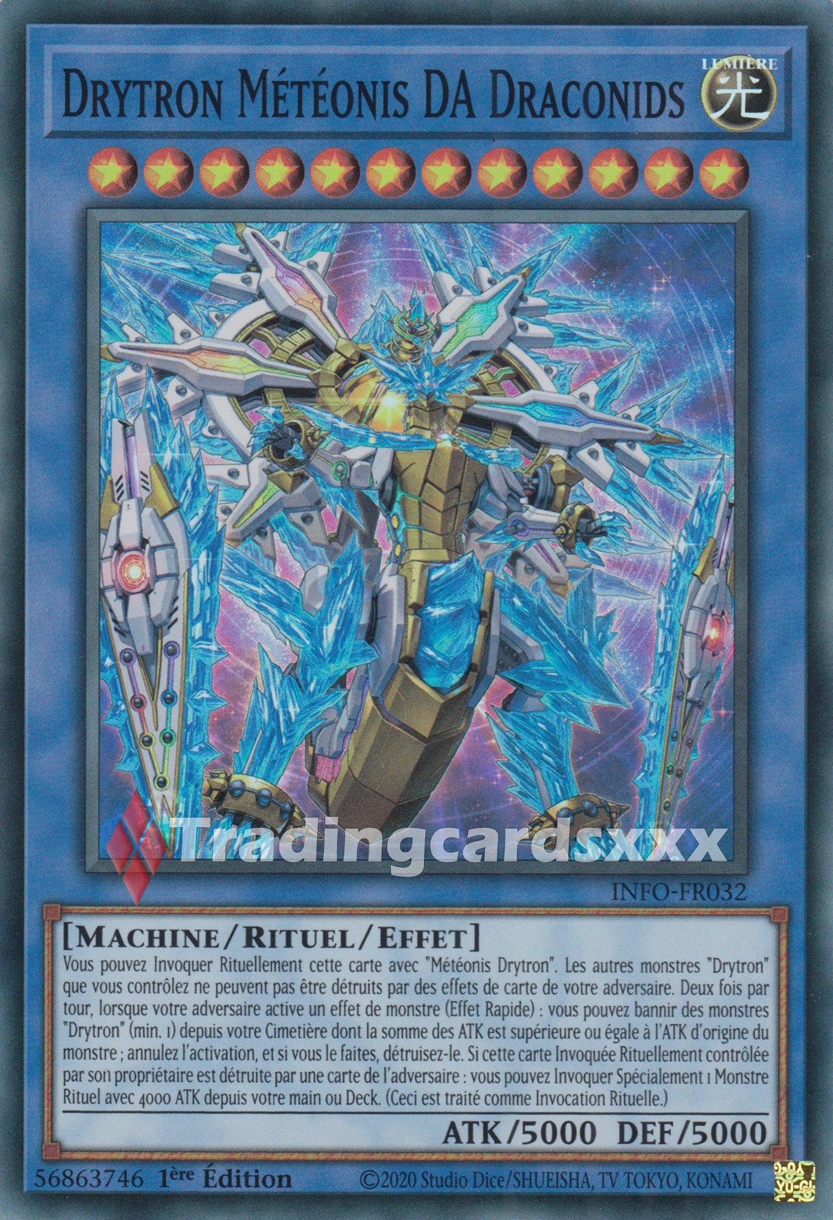 Yu-Gi-Oh! Drytron Météonis DA Draconids : SR INFO-FR032