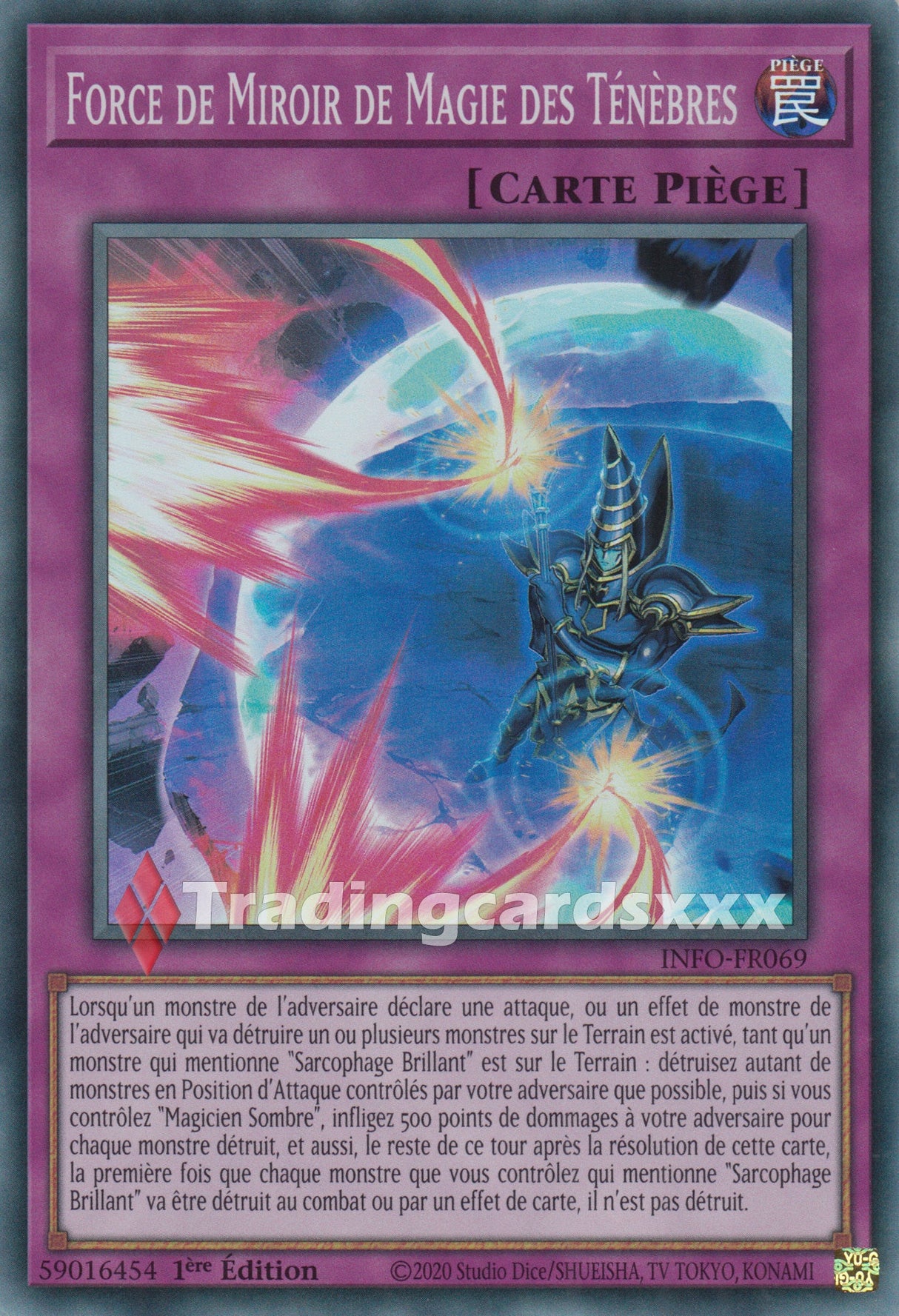 Yu-Gi-Oh! Force de Miroir de Magie des Ténèbres : SR INFO-FR069