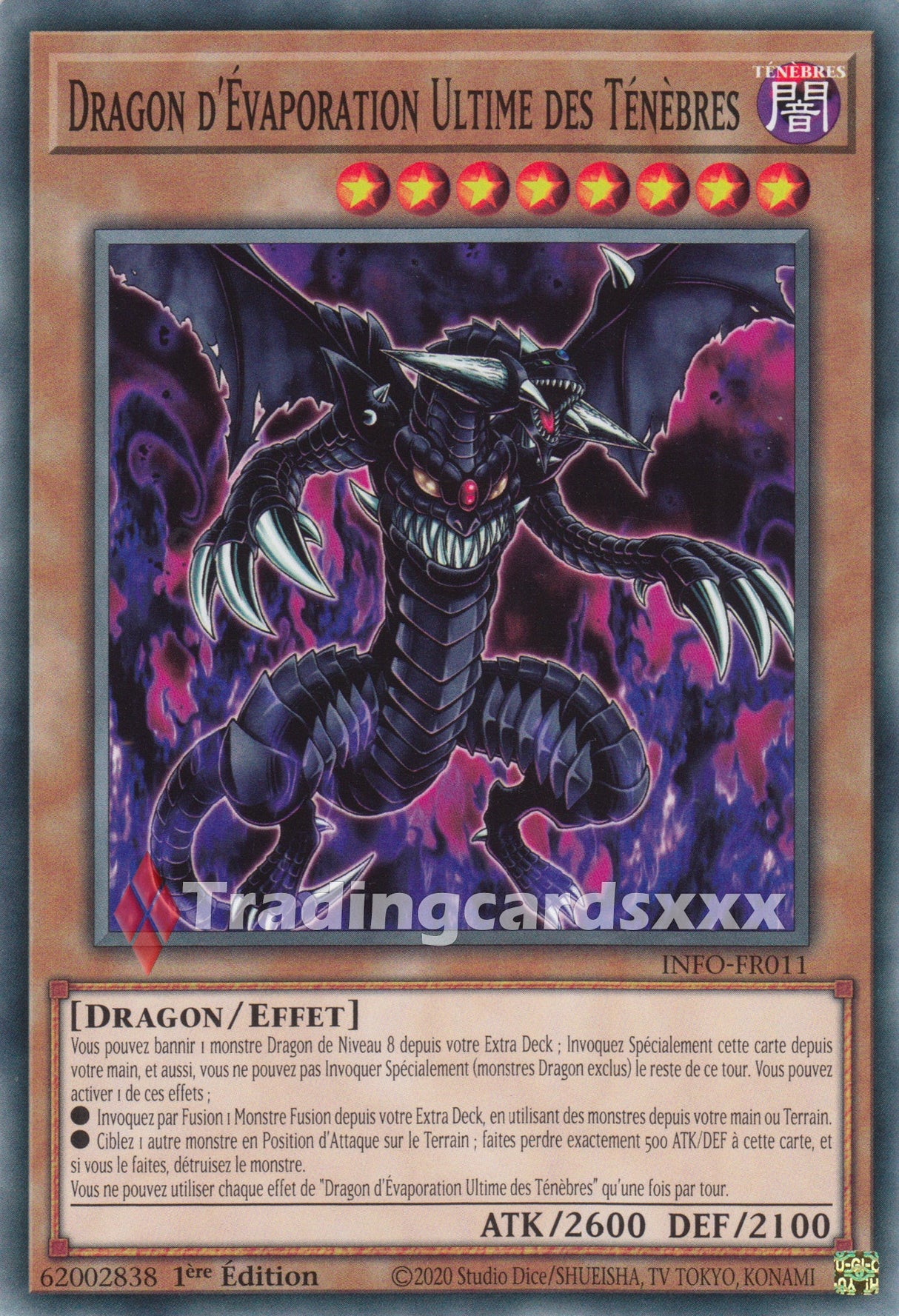 Yu-Gi-Oh! Dragon d'Évaporation Ultime des Ténèbres : C INFO-FR011