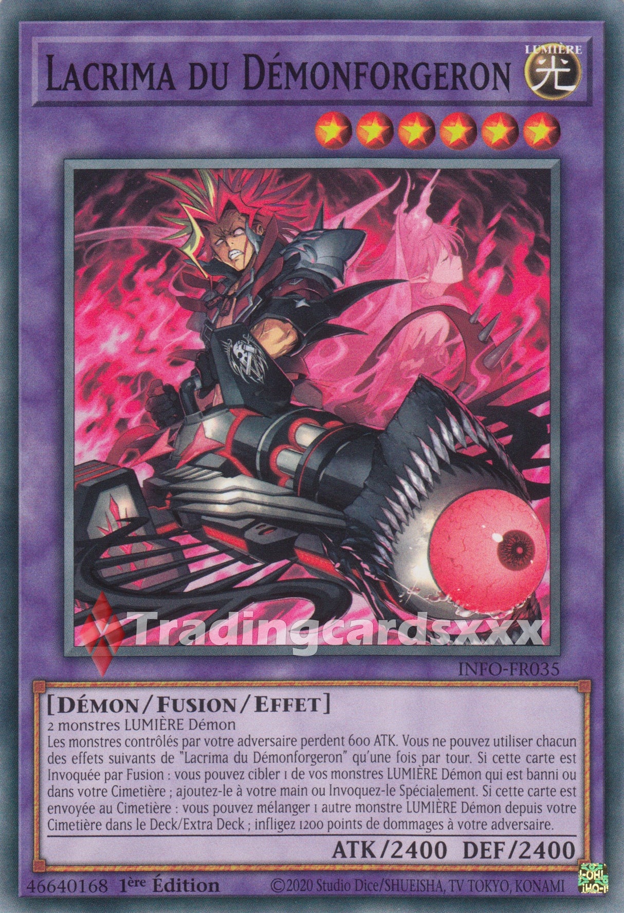 Yu-Gi-Oh! Lacrima du Démonforgeron : C INFO-FR035