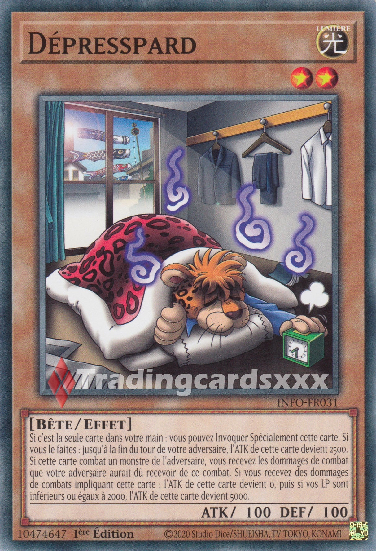 Yu-Gi-Oh! Dépresspard : C INFO-FR031