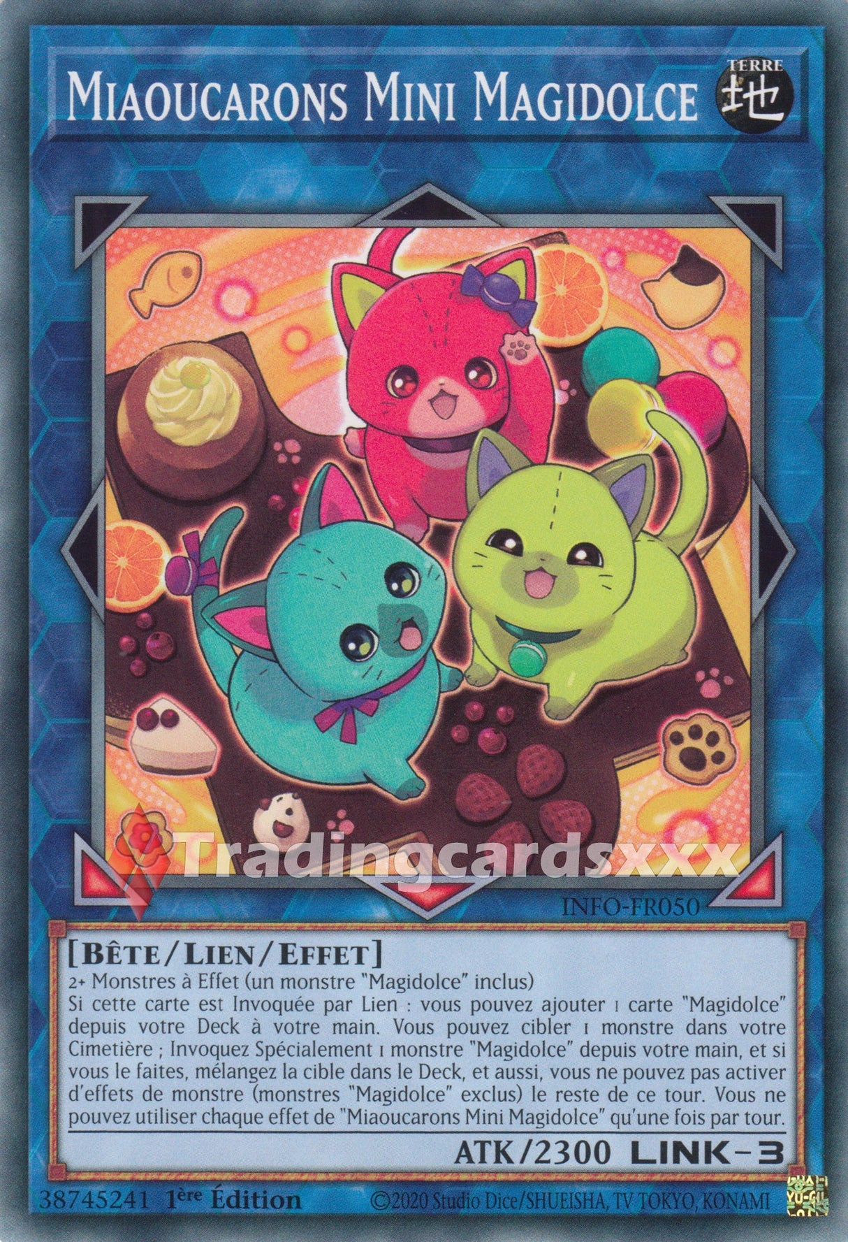 Yu-Gi-Oh! Miaoucarons Mini Magidolce : C INFO-FR050