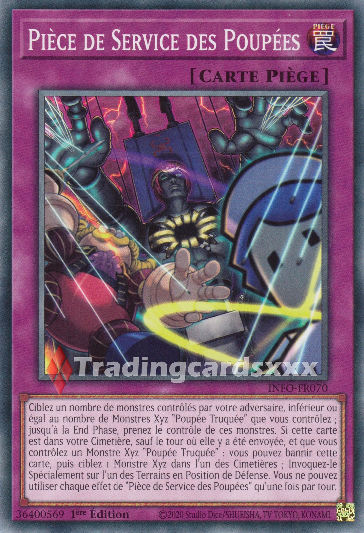 Yu-Gi-Oh! Pièce de Service des Poupées : C INFO-FR070