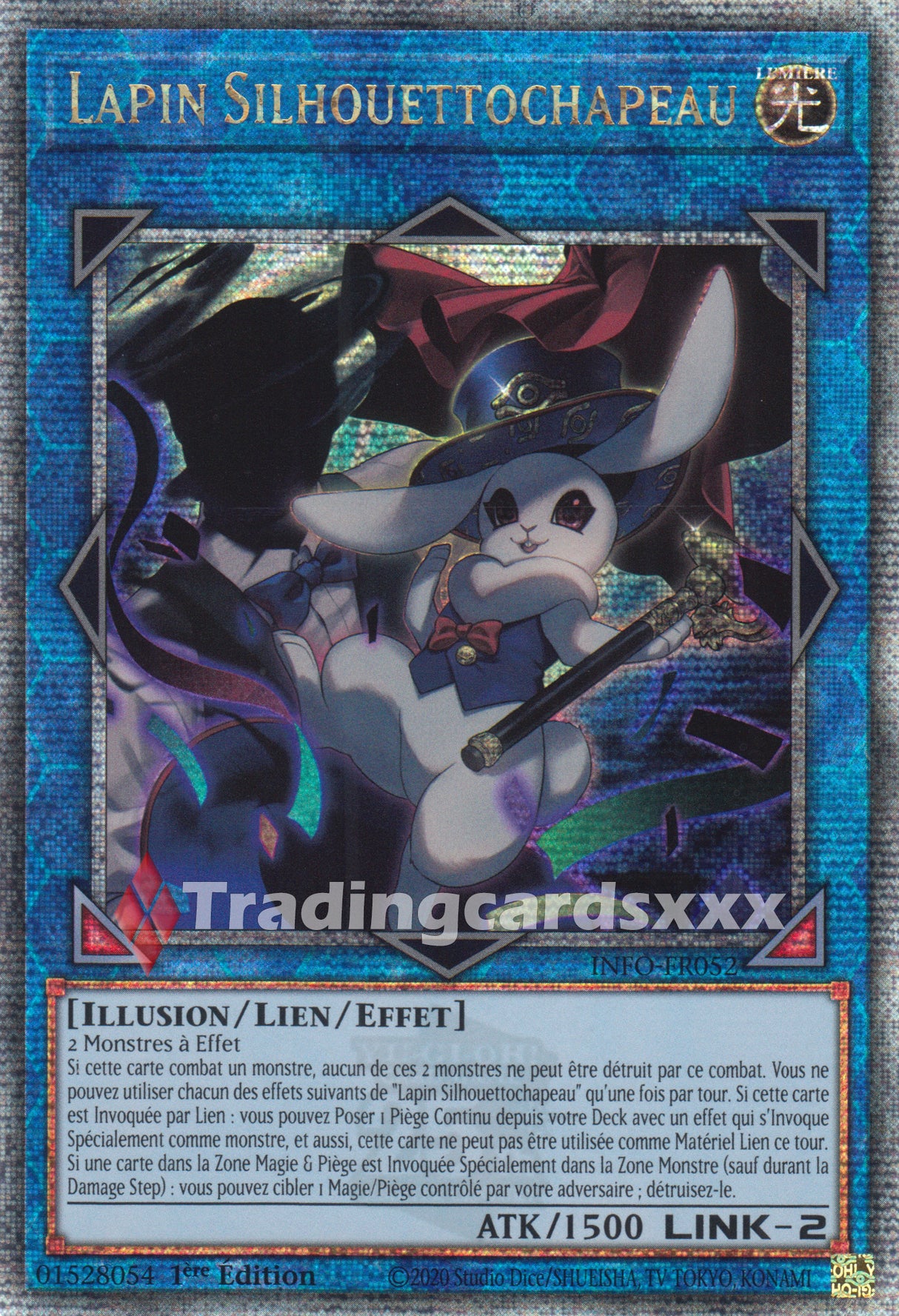 Yu-Gi-Oh! Lapin Silhouettochapeau : QCSE INFO-FR052