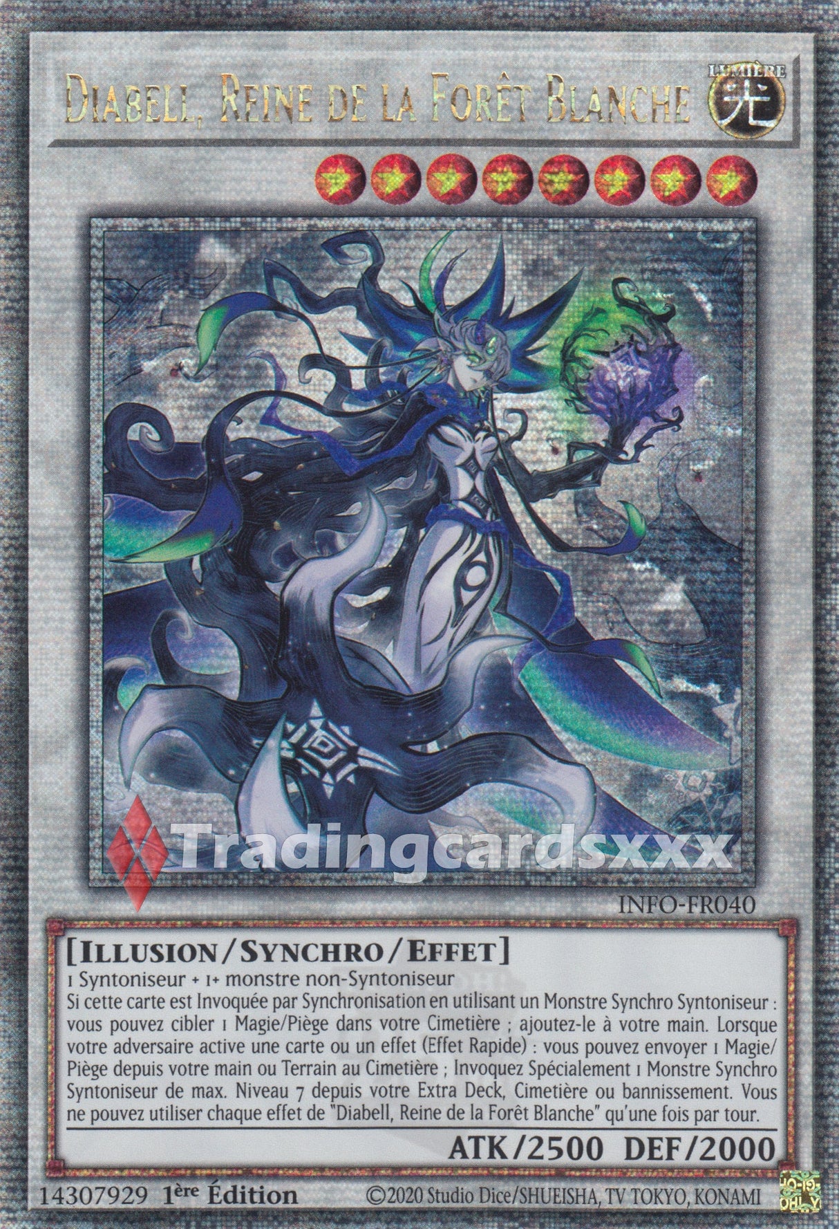 Yu-Gi-Oh! Diabell, Reine de la Forêt Blanche : QCSE INFO-FR040