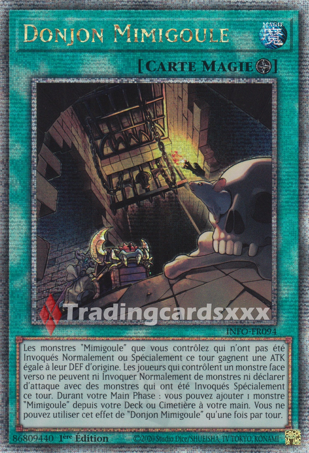 Yu-Gi-Oh! Donjon Mimigoule : QCSE INFO-FR094