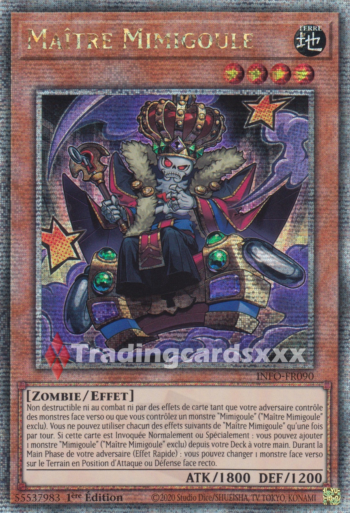 Yu-Gi-Oh! Maître Mimigoule : QCSE INFO-FR090