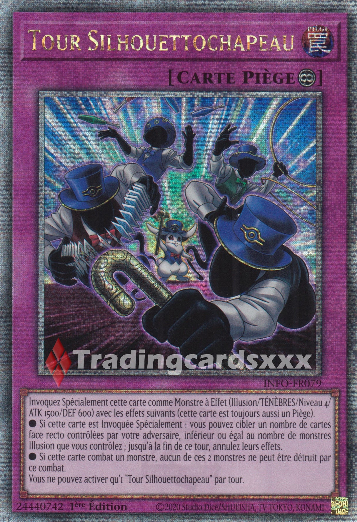 Yu-Gi-Oh! Tour Silhouettochapeau : QCSE INFO-FR079