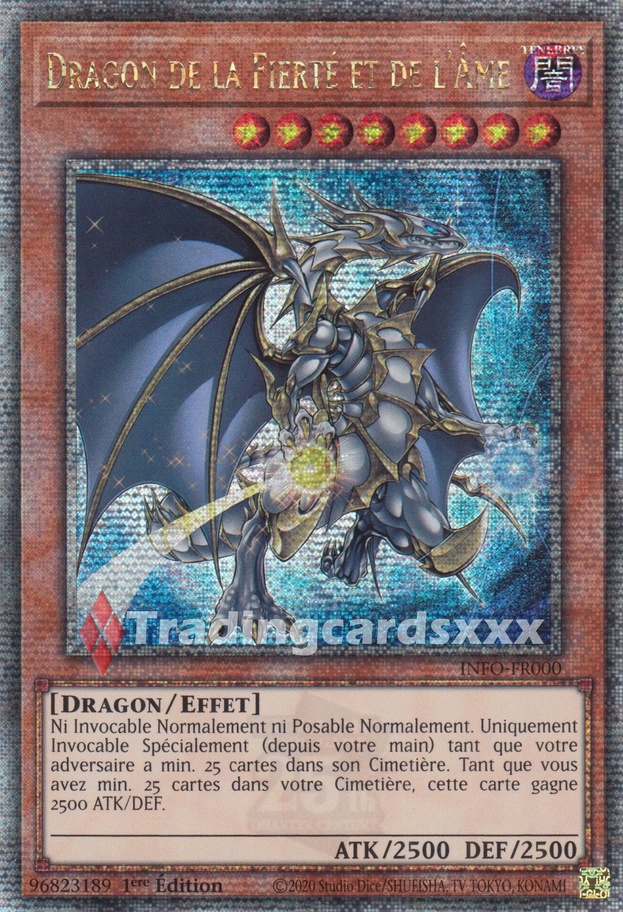 Yu-Gi-Oh! Dragon de la Fierté et de l'Âme : QCSE INFO-FR000