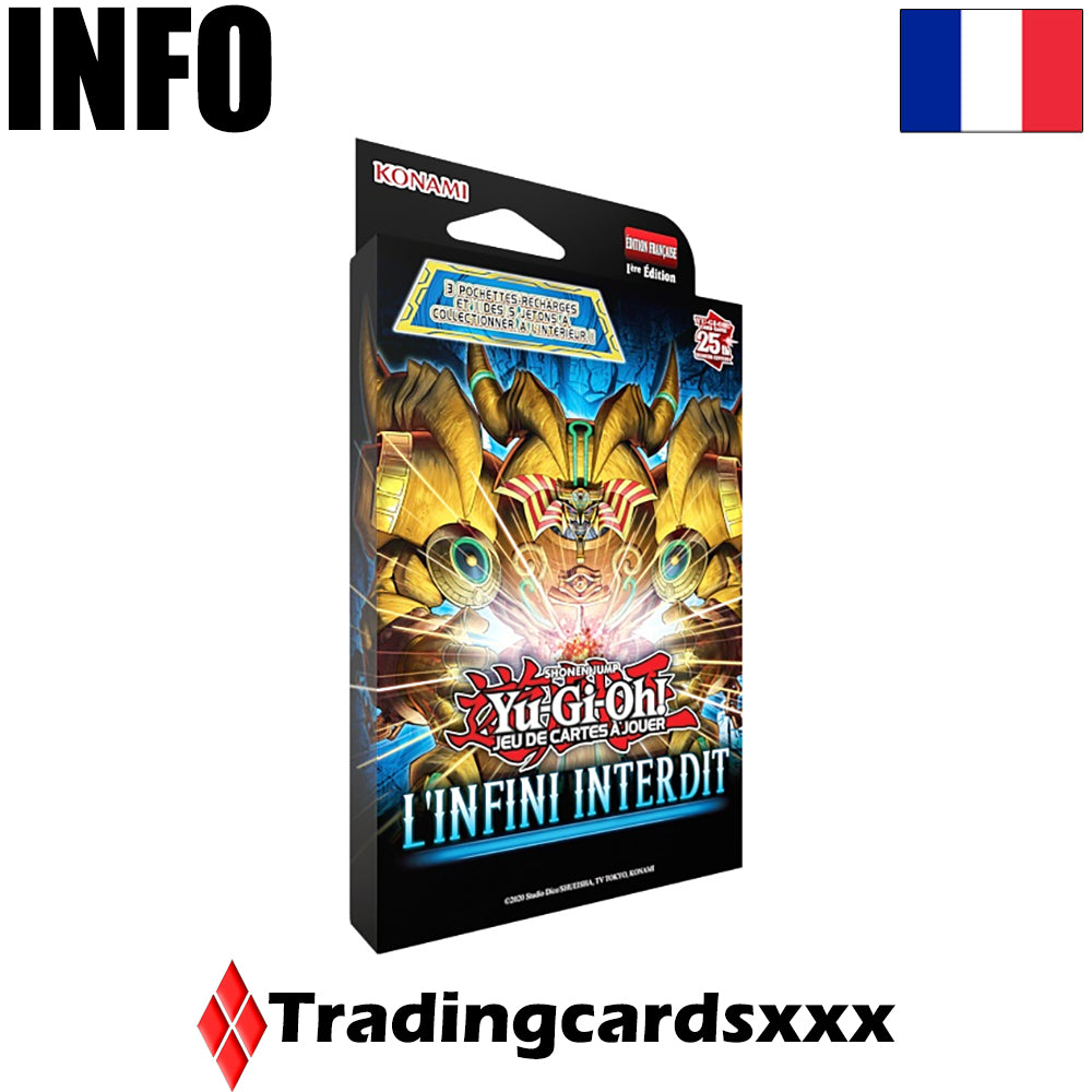 Yu-Gi-Oh! TCG Booster Box – L'Infini Verboten, 24 Packs, Französische Version