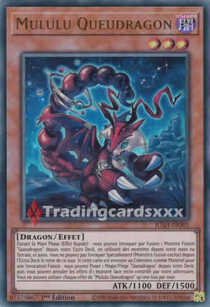 Yu-Gi-Oh! Mululu Queudragon : UR JUSH-FR005