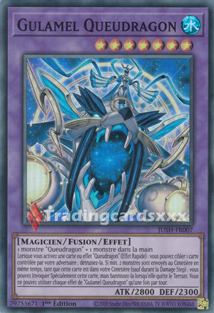 Yu-Gi-Oh! Gulamel Queudragon : SR JUSH-FR007
