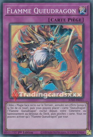Yu-Gi-Oh! Flamme Queudragon : SR JUSH-FR011