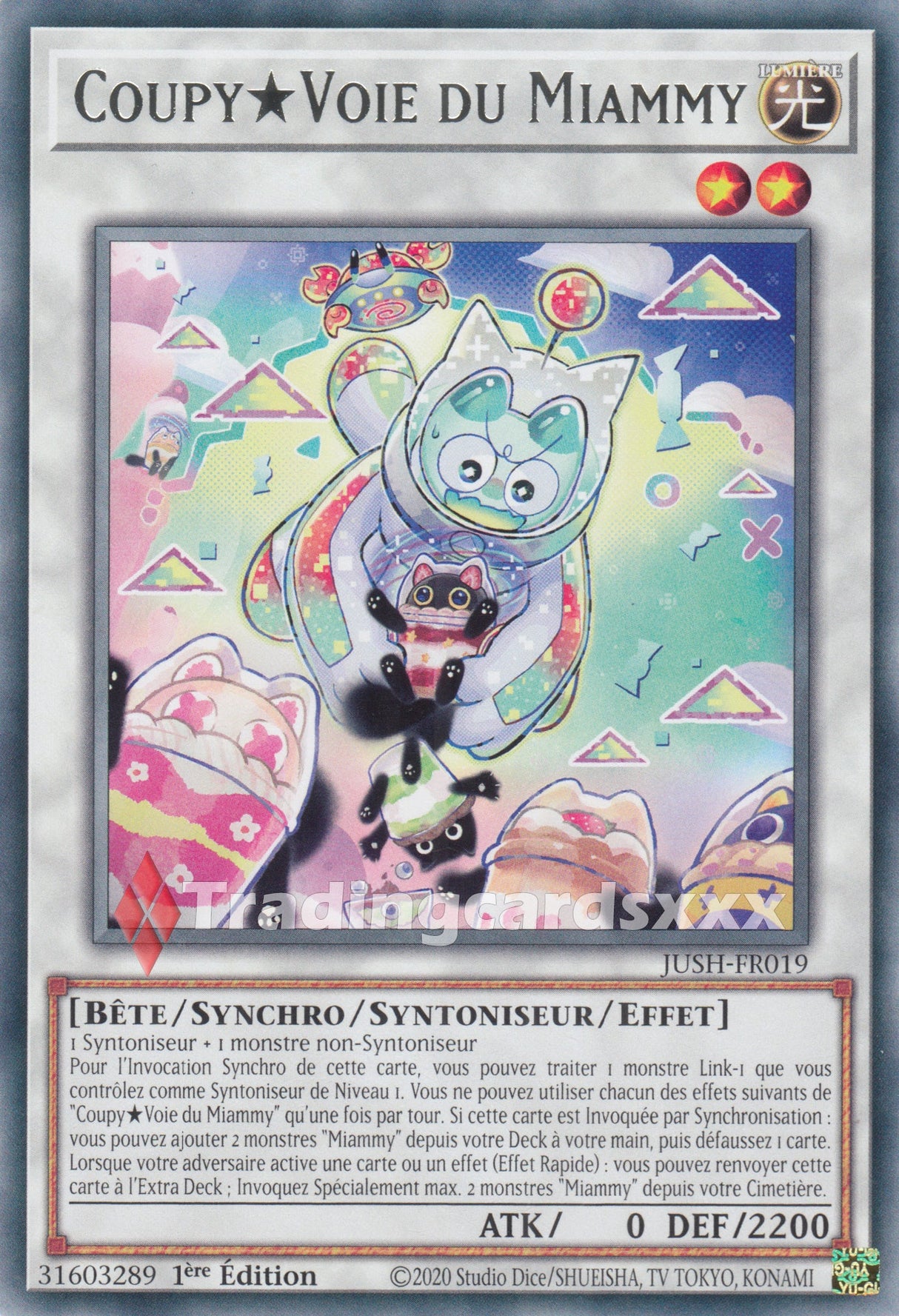 Yu-Gi-Oh! Coupy★Voie du Miammy : R JUSH-FR019
