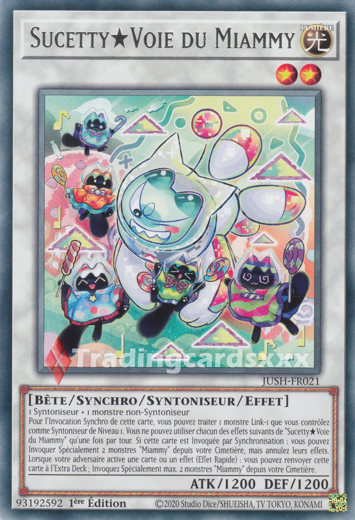 Yu-Gi-Oh! Sucetty★Voie du Miammy : R JUSH-FR021