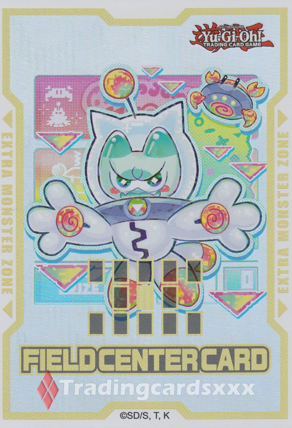Yu-Gi-Oh! Field Center Card "JUSH" Justice Hunters : Miammy★Attrapy