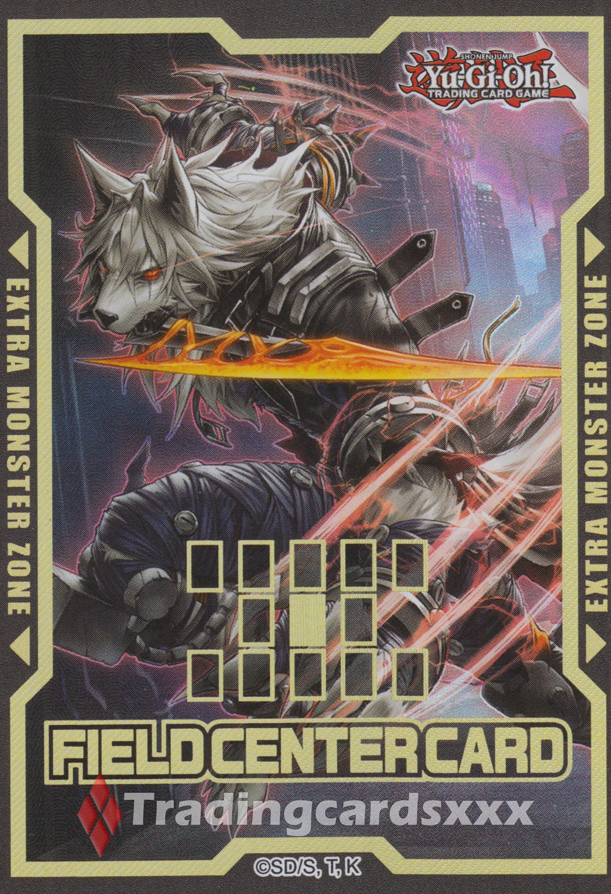 Yu-Gi-Oh! Field Center Card "JUSH" Justice Hunters : K9-ØØ "Chien de Meute"